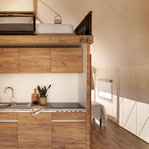 TENTE TOILE ET BOIS 2 personnes - GLAMPING FAMILY