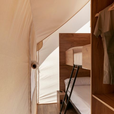 TENTE TOILE ET BOIS 2 personnes - GLAMPING FAMILY
