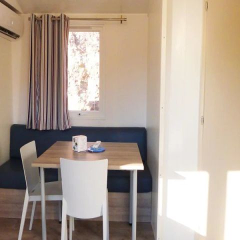 BUNGALOW 6 personnes - Mobil Home Aqua 3ch 6 pers  Terrasse Semi-couverte Clim TV