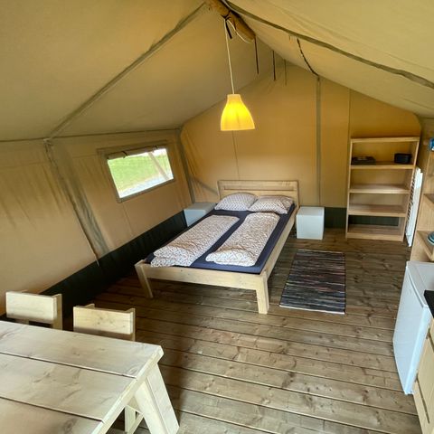 TENTE TOILE ET BOIS 2 personnes - Tente safari