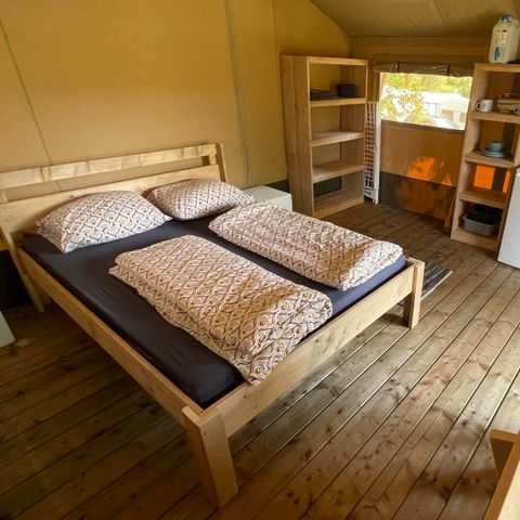 TENTE TOILE ET BOIS 2 personnes