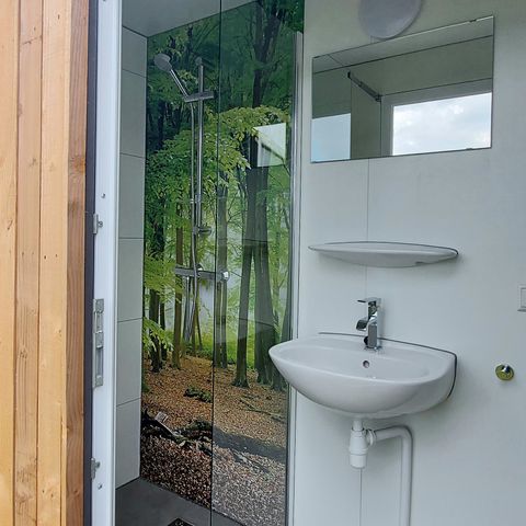 Tente en toile et en bois 6 personnes - Tente safari