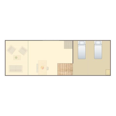 HÉBERGEMENT INSOLITE 4 personnes - Petite maison 2-4BY 2+2