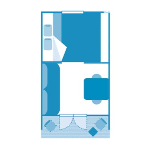 CHALET 2 personnes - Chalet 2p 1ch