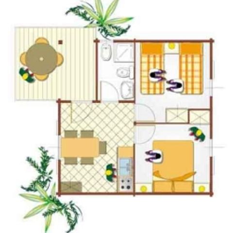 CHALET 5 personnes - Chalet Front