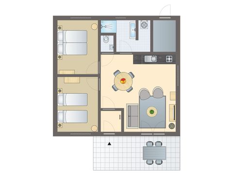 BUNGALOW 4 personnes - 4C