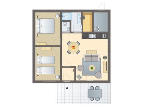 BUNGALOW 4 personnes - 4L