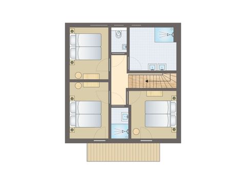 BUNGALOW 6 personnes - 6C