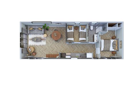 Chalet 4 personnes - Loevestein