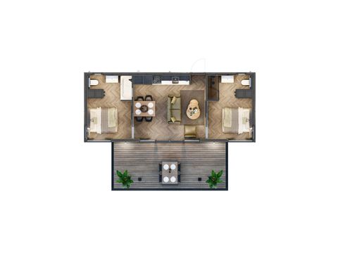 LODGE 4 personnes - Rosendael avec jacuzzi