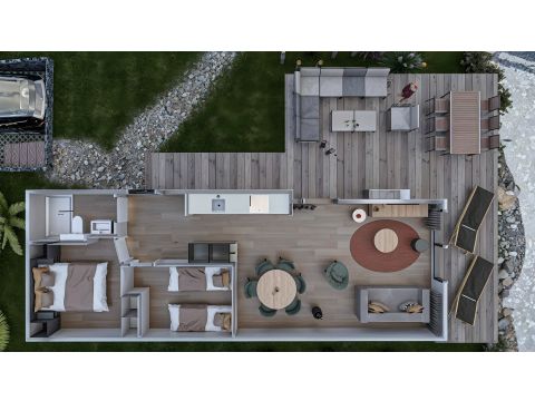 Lodge 4 personnes - Valkhof Comfort