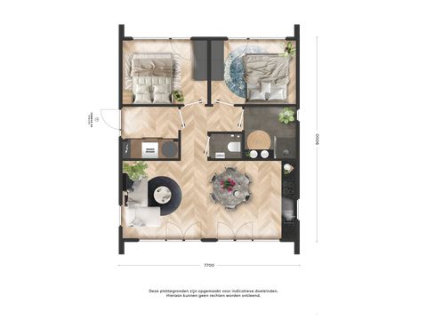 BUNGALOW 4 personnes - Le Dommel