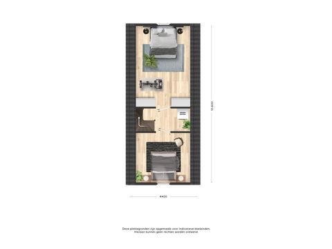 BUNGALOW 4 personnes - Les Hunze