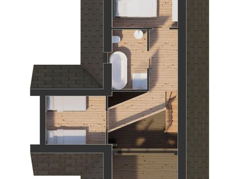 MAISON 6 personnes - Maison Heyde avec bain à remous