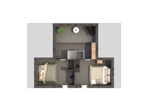 VILLA 6 personnes - avec bain à remous privé