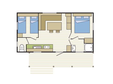 BUNGALOW 6 personnes - OHANA