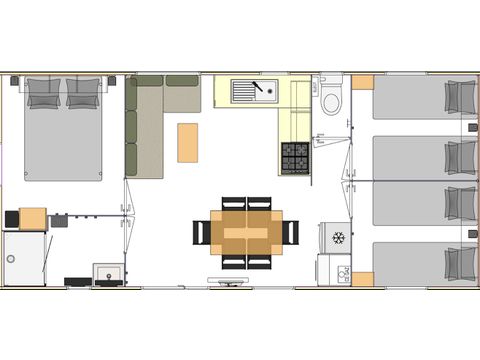 BUNGALOW 6 personnes - Bali