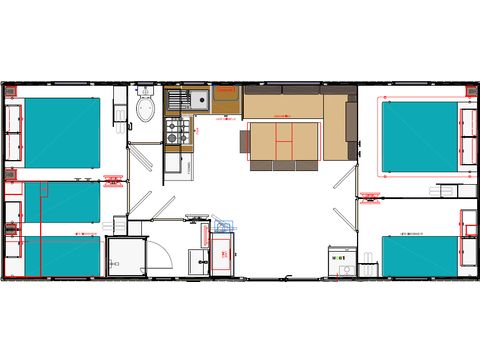 BUNGALOW 8 personnes - Palaos