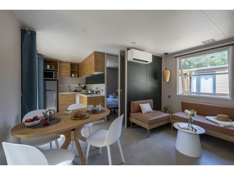 BUNGALOW 4 personnes - Mobil-Home Charme 2 chambres 4p