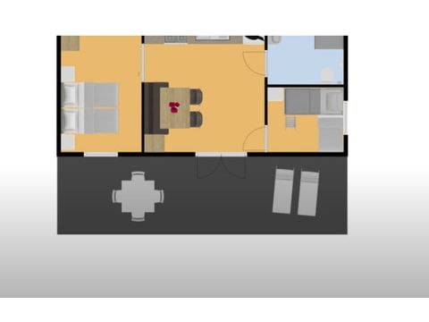 BUNGALOW 4 personnes - Mobil-home accessible aux person Sarlat