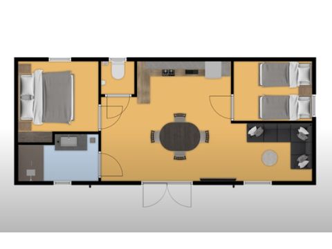 BUNGALOW 4 personnes - Mobil home Daglan