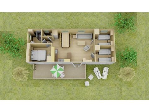 BUNGALOW 6 personnes - Classic PLUS