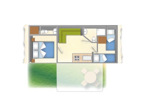 BUNGALOW 4 personnes - BAIA COMFORT