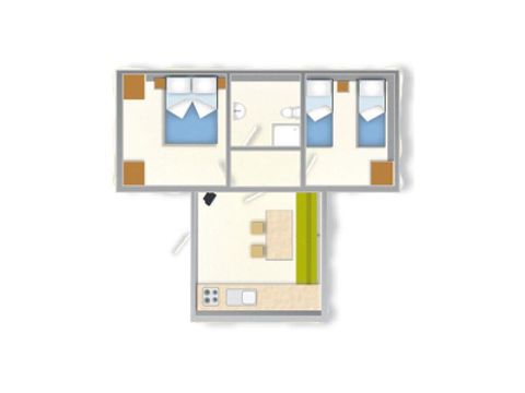 BUNGALOW 5 personnes - BAIA LUX