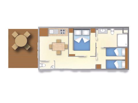 BUNGALOW 4 personnes - RELAX NEW