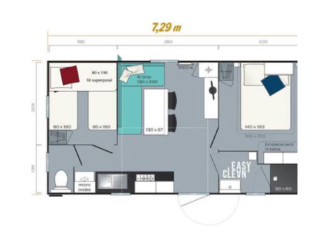 BUNGALOW 5 personnes - Nono