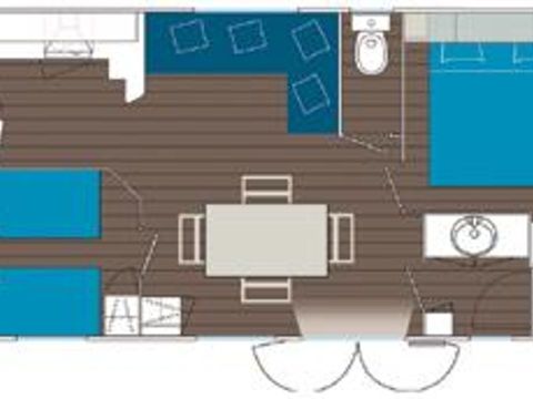 BUNGALOW 4 personnes - SAVANNAH