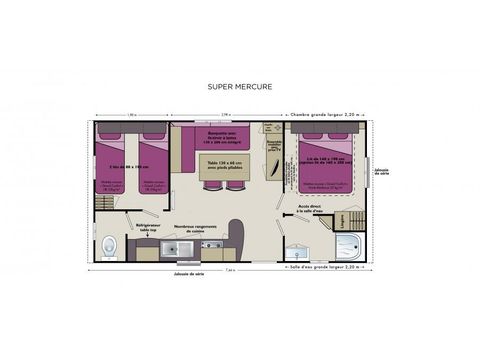 BUNGALOW 4 personnes - COTTAGE ECO