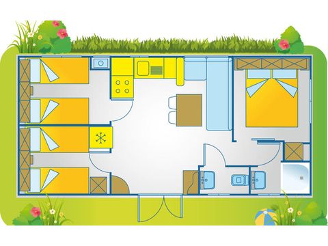 BUNGALOW 7 personnes - Happy Plus