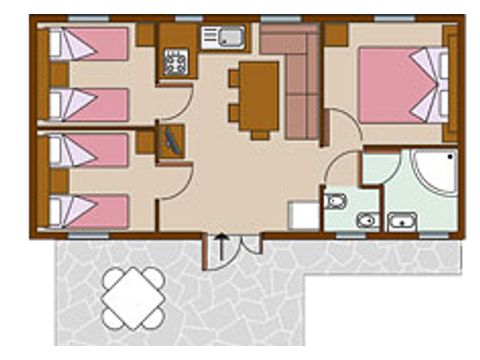 Mobilhome 6 personnes - MAXICARAVAN