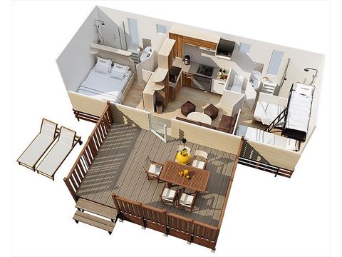 BUNGALOW 5 personnes - Maple