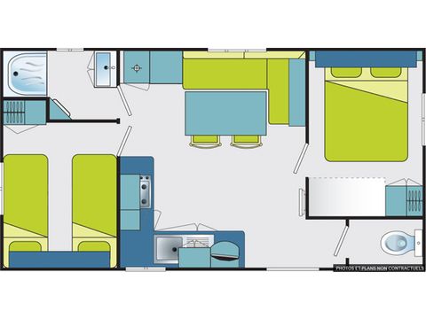BUNGALOW 4 personnes