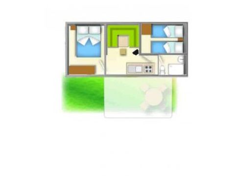 BUNGALOW 4 personnes - Baia Blu