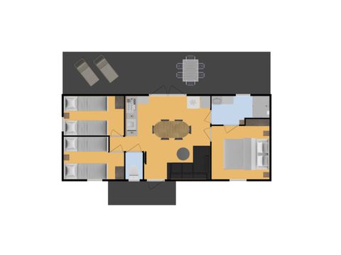 BUNGALOW 6 personnes - Laffrey Cote Jardin