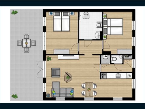 BUNGALOW 4 personnes - VO4M Confort