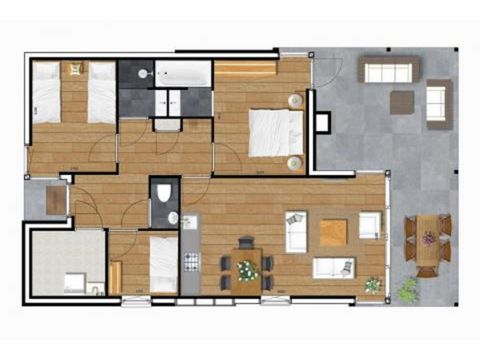 BUNGALOW 6 personnes - Buytengors