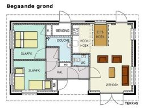 Bungalow 4 personnes - Grange