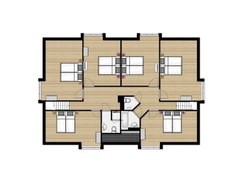 MAISON 16 personnes - Villa familiale R16