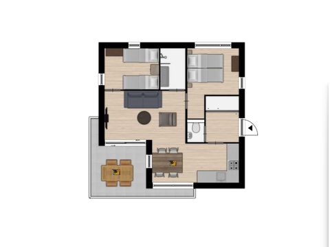 BUNGALOW 4 personnes - Aster de mer