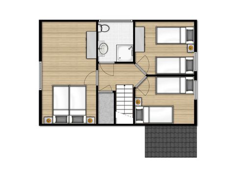 BUNGALOW 6 personnes - SWIL Comfort