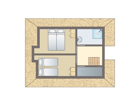 Bungalow 4 personnes - 4B3