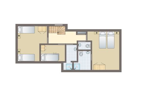 Bungalow 6 personnes - 4-6D4