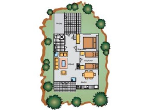 CHALET 5 personnes - Scandinave