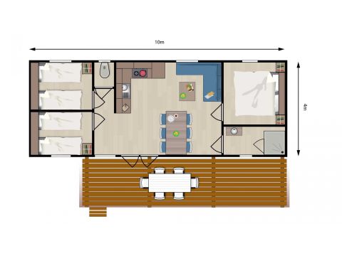 CHALET 6 personnes - Pimpernel