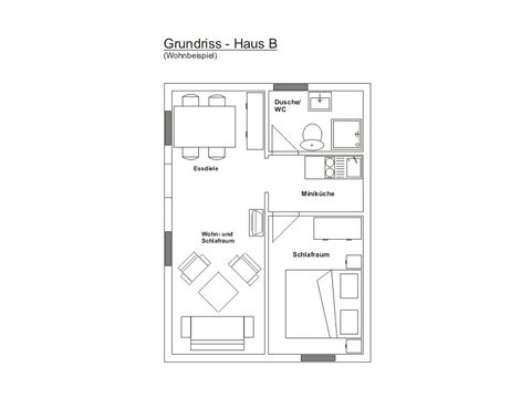 BUNGALOW 4 personnes - B