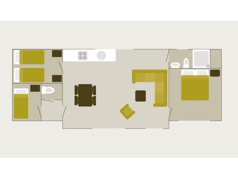 CHALET 6 personnes - Villa Veluwe + Sauna